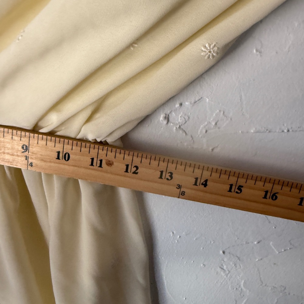 Jody of‎ California Vintage 50-60s Retro Cream Eyelet Lace Cottage Midi Dress - Picture 8 of 9
